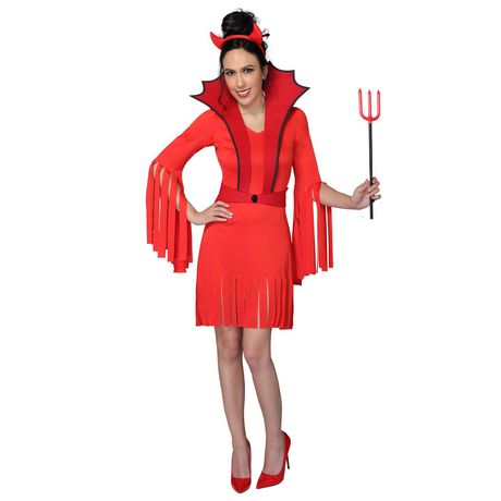 PARTYHOLIC RED HOT DEVIL COSTUME LARGE - Walmart.ca