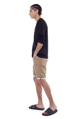 Jeaniologie ™ Men's Rolled Shorts - Grey - Walmart.ca