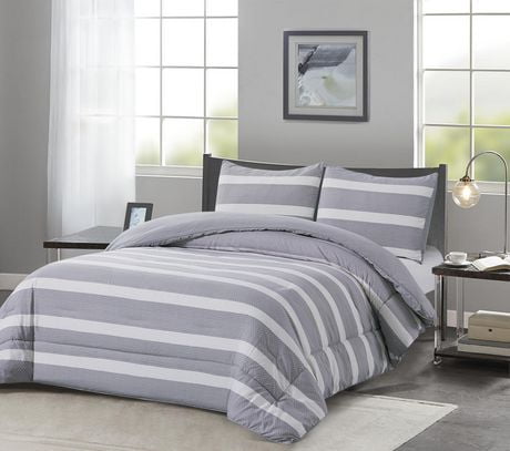 Chaps Comforter Set 2-Piece Reversible Microfiber Comforter Sham ...