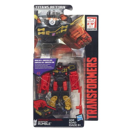 Transformers Generations Titans Return Legends Class Decepticon Rumble ...