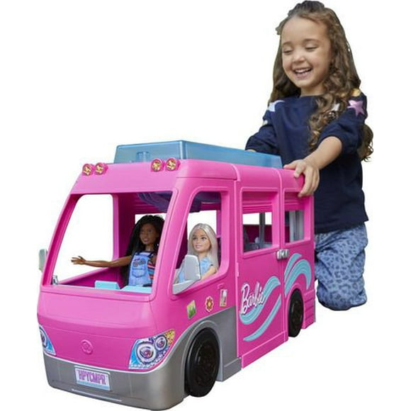 Barbie Dream Camper Vehicle Playset, Ages 3+