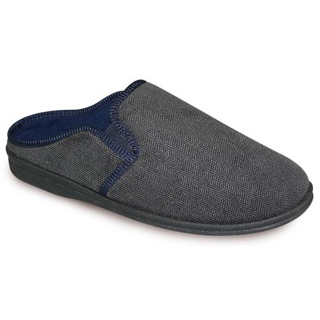 Tender Tootsies Mens 18SteveY18NY Double Gore Slipper | Walmart Canada