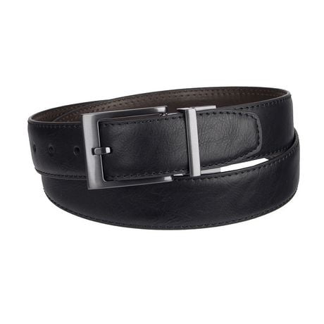 Genuine Dickies Men's 35mm Feather Edge with Stitch Reversible Belt