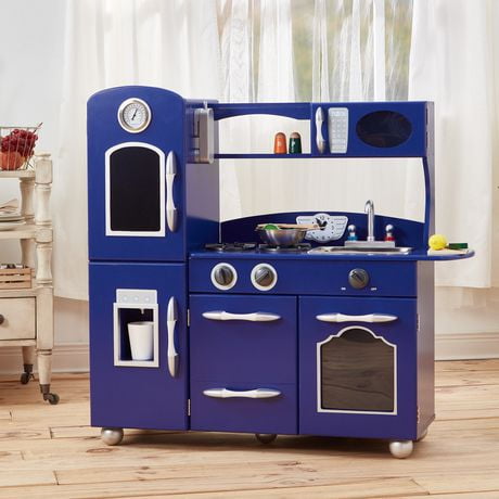 View Detail Teamson Kids Navy Play Kitchen Set | Walmart Canada Design Interior