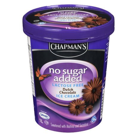 chapman's no sugar added lactose free vanilla ice cream