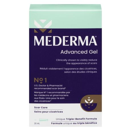 Mederma Advanced Scar Gel | Reduces the Appearance Of Old & New Scars | Acne Scars, Surgery Scars, Stretchmarks, Burns & Other Injuries |Doctor & Pharmacist Recommended, 20 ml