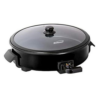 Liven LR-A434 Electric Skillet, One Button to Detach and Wash