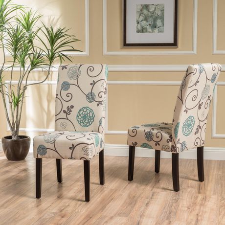 floral chair fabric