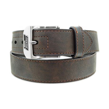 Genuine Dickies Men's 38 mm Industrial Strength Heavy Stitching Leather ...