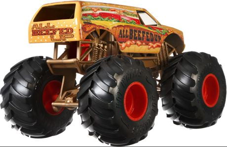 hot wheels monster trucks all beefed up