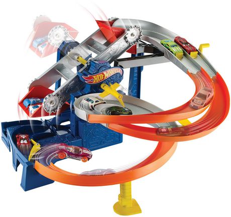 hot wheels factory raceway playset