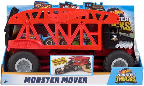 hot wheels monster truck transporter