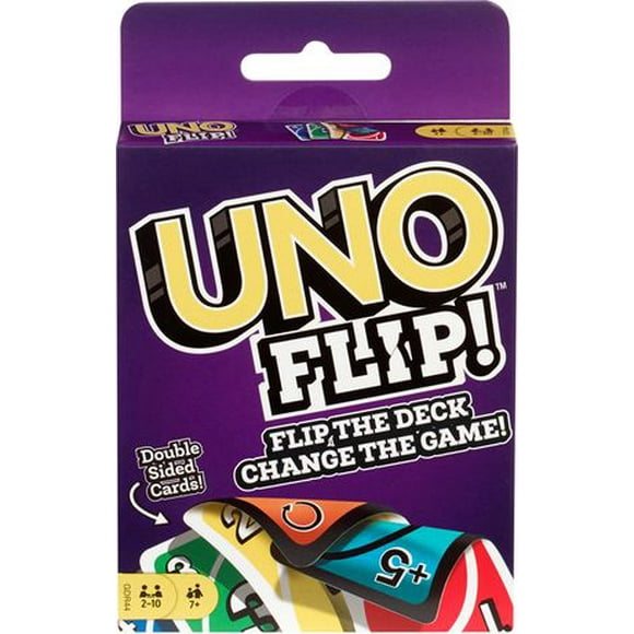 UNO Flip! Double Sided Card Game, 2-10 players