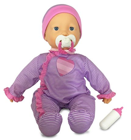 Zapf Creation My Lovely Baby Doll Holding Bright Toy with squeaky duck 0 Months 