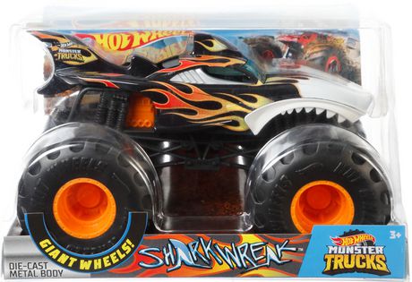 hot wheels monster truck shark wreak