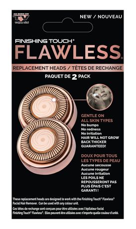 flawless body shaver replacement heads