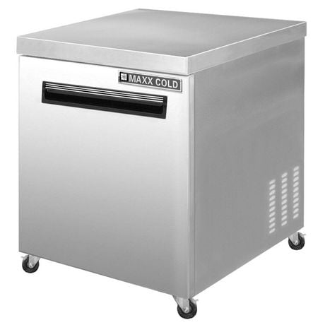 Réfrigérateur encastrable sous le comptoir Maxx Cold de la série X de 6,5 pi³ et de 27 po