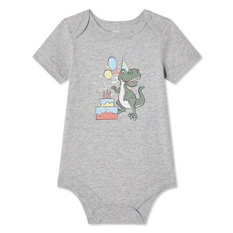 George Baby Boys' Birthday Bodysuit 