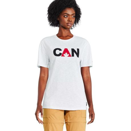 T-shirt Canadiana collection non genrée pour adultes Tailles&nbsp;TP-2XL