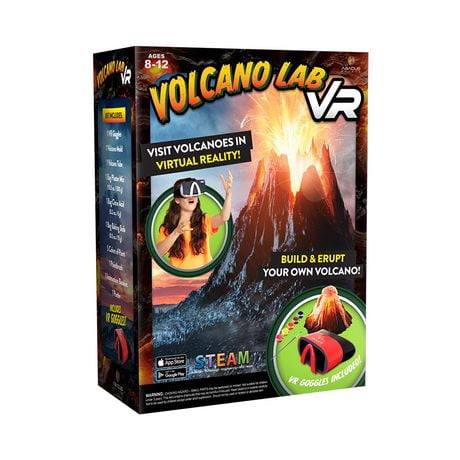 Laboratoire Volcan Realite Virtuelle 8 à 12 ans