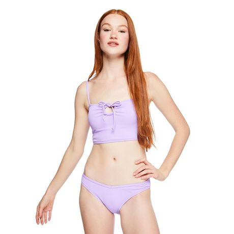 Purple bathing suit top hotsell