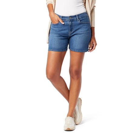 Signature by Levi Strauss & Co.® Women’s Mid-Rise 5" Shorts, Available sizes: 2 - 18