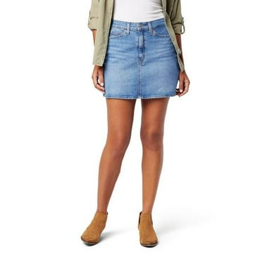 Signature by Levi Strauss & Co.® Women’s Heritage Mini Skirt, Available sizes: 2 - 18