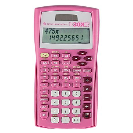 Texas Instruments TI 30XIIS Pink Calculator
