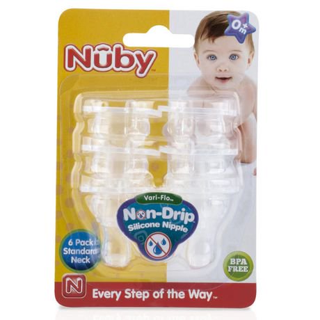 Nuby Silicone Spill Proof Non-Drip Nipples | Walmart Canada