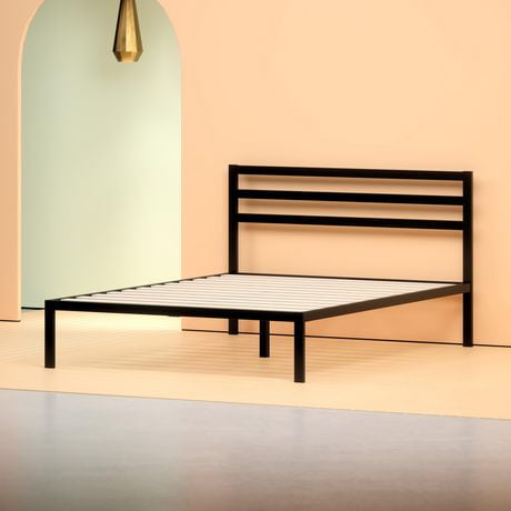 zinus metal platform bed 1500h