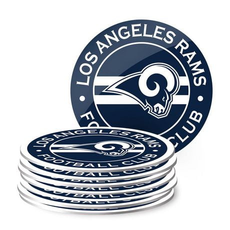 NFL Los Angeles Rams - Eight Pack of Coasters | Walmart Canada