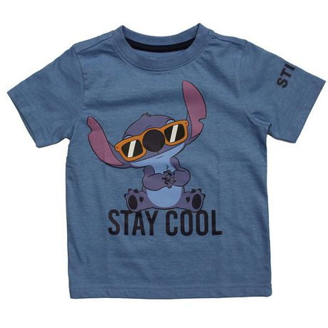 T-shirt Stitch pour tout-petits garçons. Tailles: 2T-5T