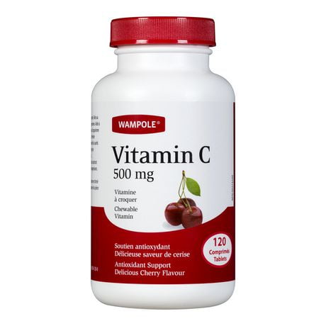 Wampole Vitamin C Cherry Chewable Tablets - Walmart.ca