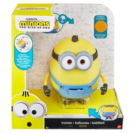 Minions The Rise Of Gru Minions Babble Otto Walmart Canada