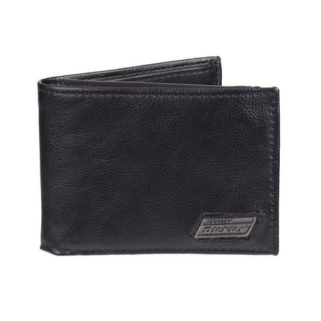 Genuine Dickies Men's Passcase Leather Wallet, One size