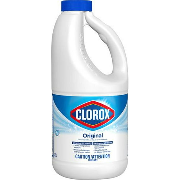 Clorox® Original Concentrated Bleach, 1.27 L, Cleans, whitens and deodorizes