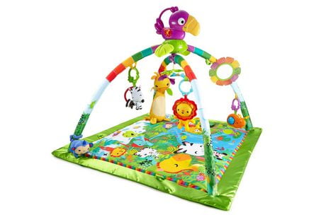 fisher price music and lights deluxe gym