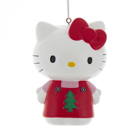 Kurt Adler Hello Kitty Tree Christmas Ornament, Hello Kitty Tree Ornament