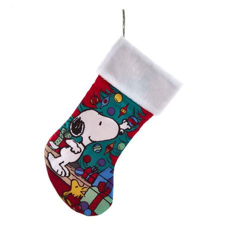 Kurt Adler Snoopy Christmas Stocking