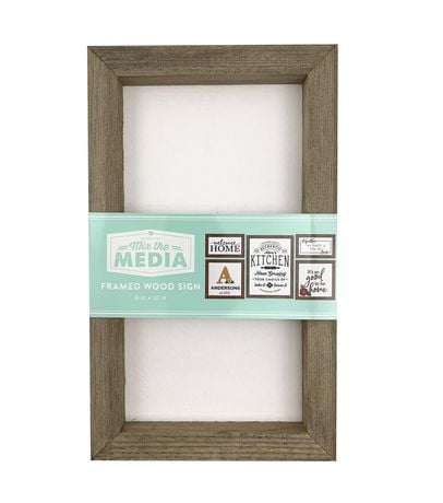 RUSTIC FRAME WHITE 6X10