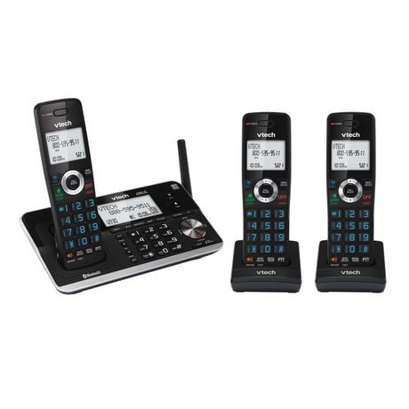 vtech 3 handset connect to cell