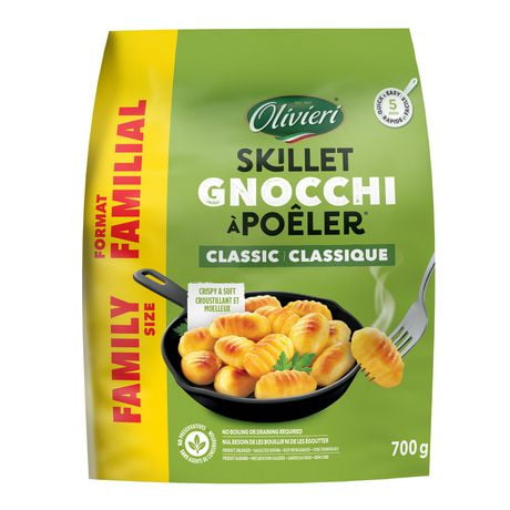 Olivieri Fresh Classic Skillet Gnocchi, Potato Gnocchi, 700 g