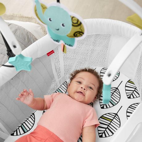 fisher price soothing motions bassinet walmart