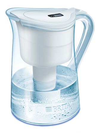 Brita Vintage Water Filter Pitcher, with 1 Standard Filter, White, 10 ...