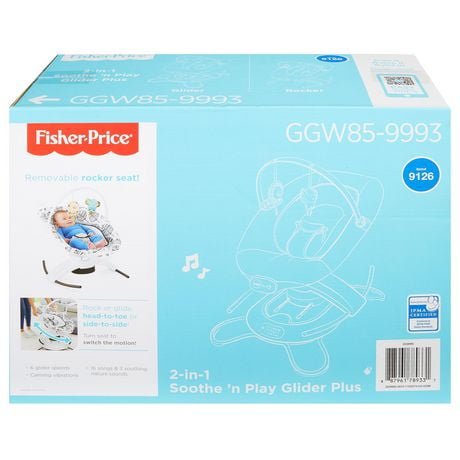 fisher price soothe n play glider plus