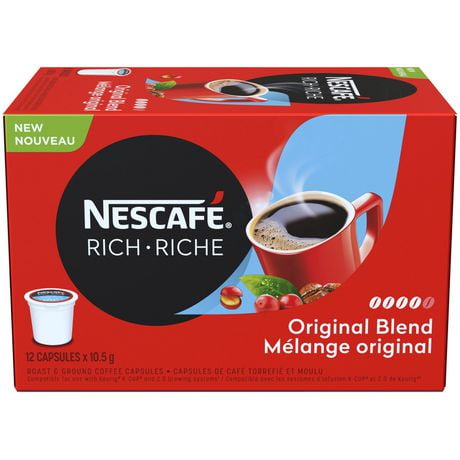 NESCAFÉ® Rich Original Coffee Capsules | Walmart Canada