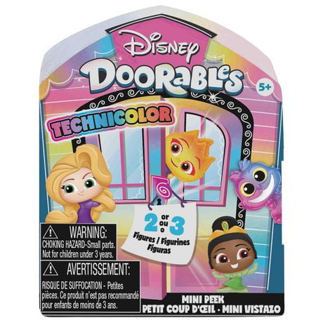 Disney Doorables Mini Peek Prise de contrôle Technicolor