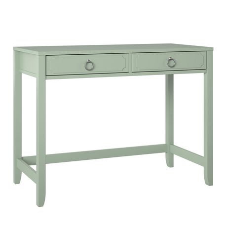 Novogratz Her Majesty 2 Drawer Writing Desk, White | Walmart Canada