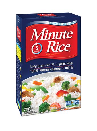 Minute Rice® Premium Instant Long Grain White Rice, 700g | Walmart Canada