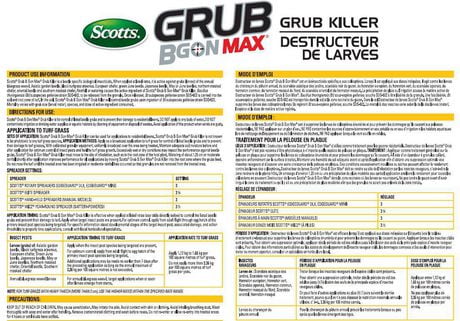 Scotts® Grub B Gon® MAX® Grub Killer 1.40 Kg | Walmart Canada